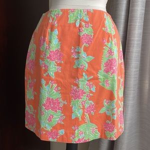 Lilly Pulitzer white label womens skirt size 6